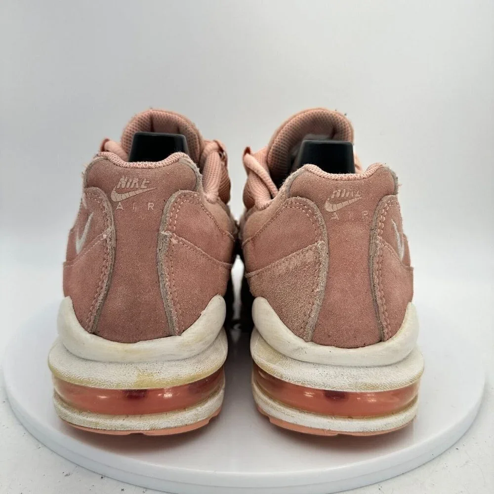 Nike Air Max 95 Sz 7Y Women 8.5 BQ7222-600 Coral Stardust Pink White Shoes